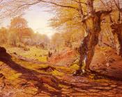 Seasons In The Wood-Spring, The Outskirts Of Burham Wood - 安德鲁·麦卡勒姆